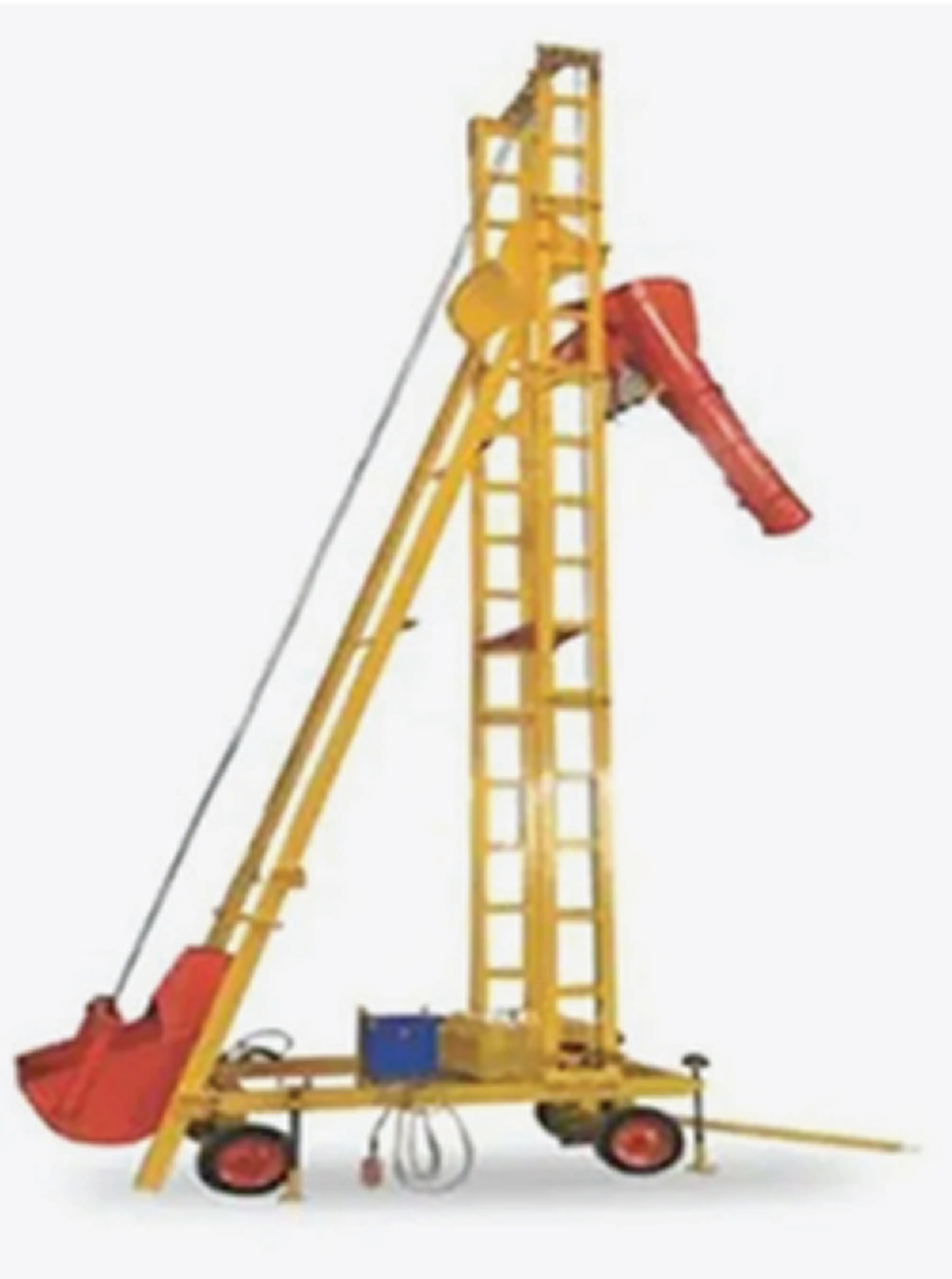 COLUMN BOX LIFT MACHINE side view